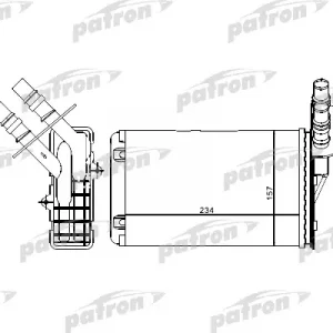 Радиатор отопителя