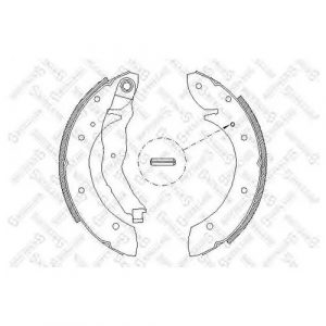 Колодки барабанные к-кт