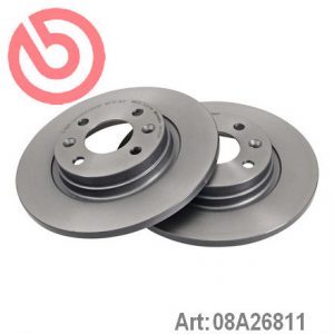 Диск тормозной передний не вентилируемый