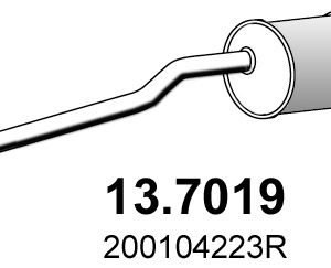 Глушитель основной